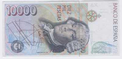 12 Octubre 1992. Banco de España. 10000 Pesetas